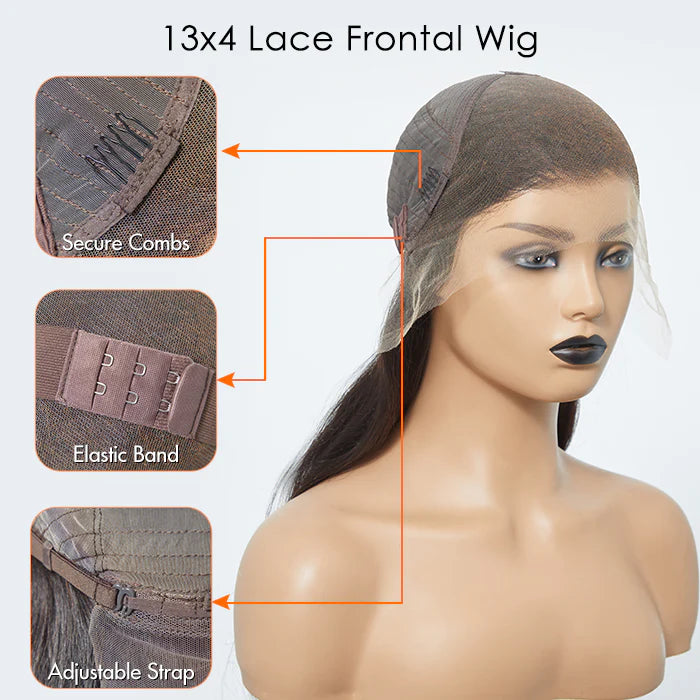 13x4 HD Lace Wig Body Wave Color Natural 150 Density