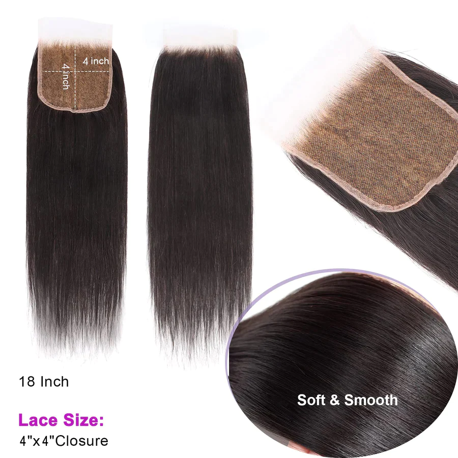 4x4 HD Lace Closure Body Wave