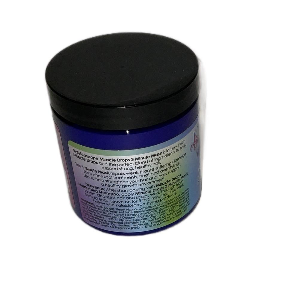 Kaleidoscope 3 minute restorative hair mask infused with miracle drops