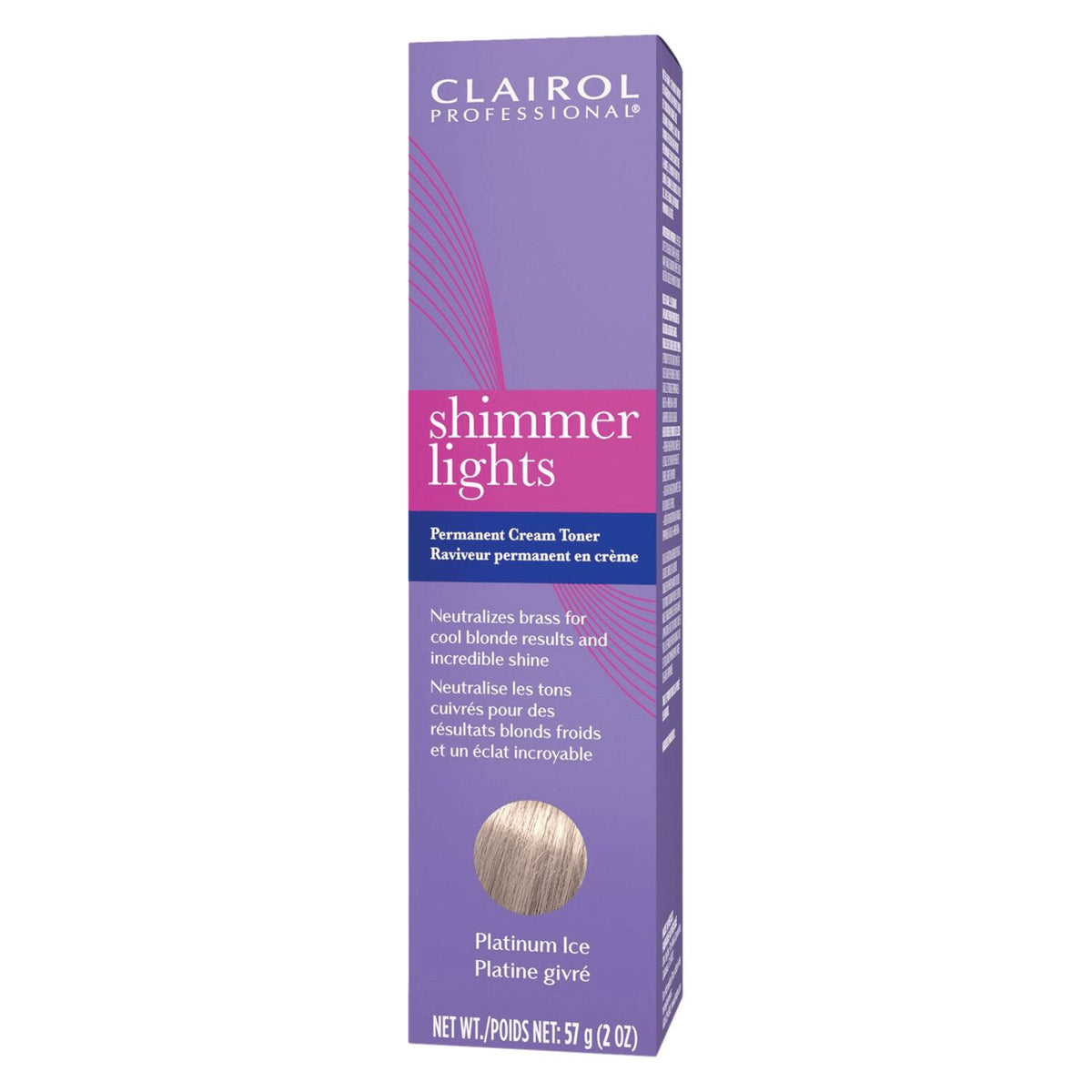 Clairol shimmer lights platinum ice