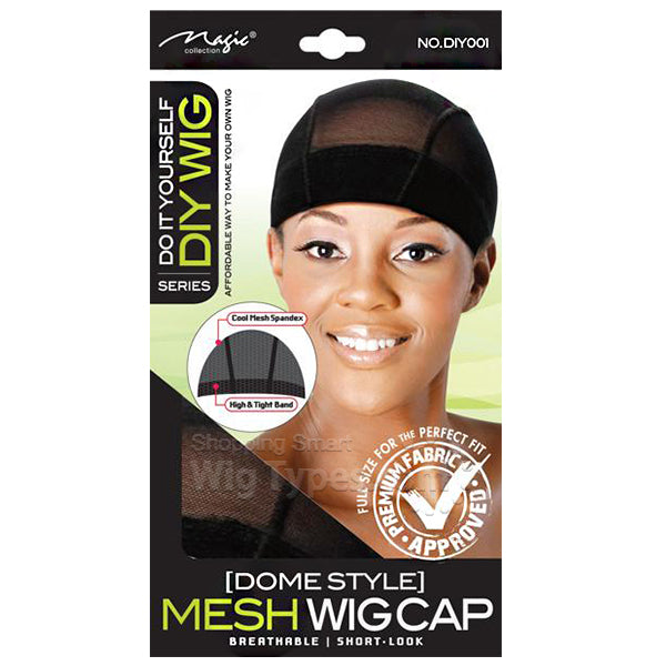 Magic Mesh dome cap black DIY001