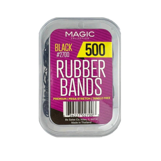 Magic rubber bands black 500 count